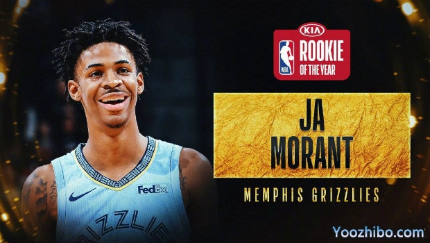 NBA最佳新秀莫兰特当选,<a href=/lanqiuxilie/grizzlies/ target=_blank class=infotextkey>灰熊</a>